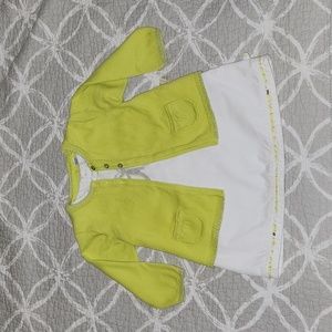 2 piece dress with cardigan